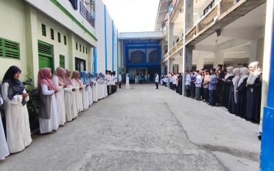 SMK ASH-SHIDDIQIYAH GELAR PAWAI TA'ARUF RAYAKAN HARI SANTRI NASIONAL 2026 BERSAMA MI DAN MTs ASH-SHIDDIQIYAH